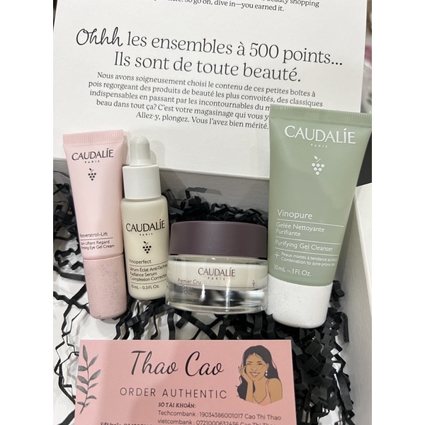 Set dưỡng da Caudalie