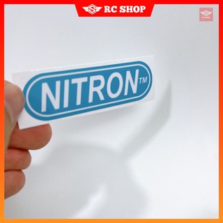 Tem NITRON Dán Xe Siêu Ngầu [7cm x 2cm]