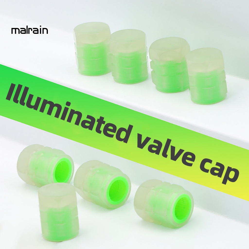 Nắp Van Bánh Xe Scooter Trọng Lượng Nhẹ Phát Sáng Trong Bóng Tối