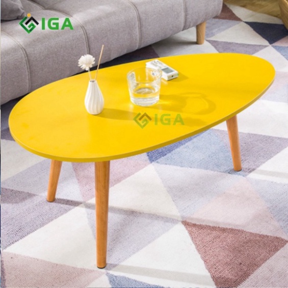 Bàn trà hình trứng ngồi sofa - GP55 / GP56