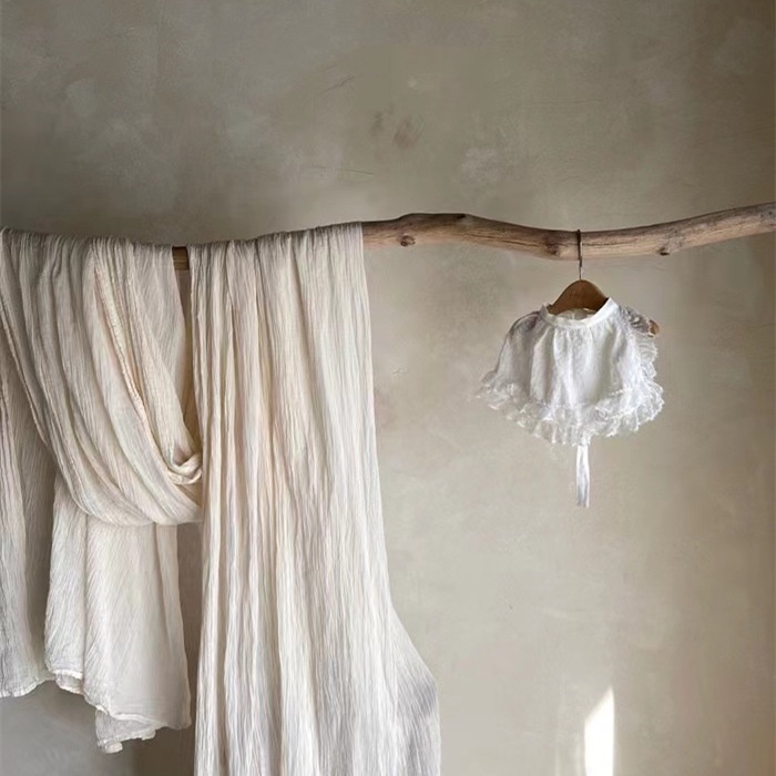 Tạp Dề Công Chúa Phối Ren Phong Cách Phương Tây Dành Cho Bé Gái KPO8