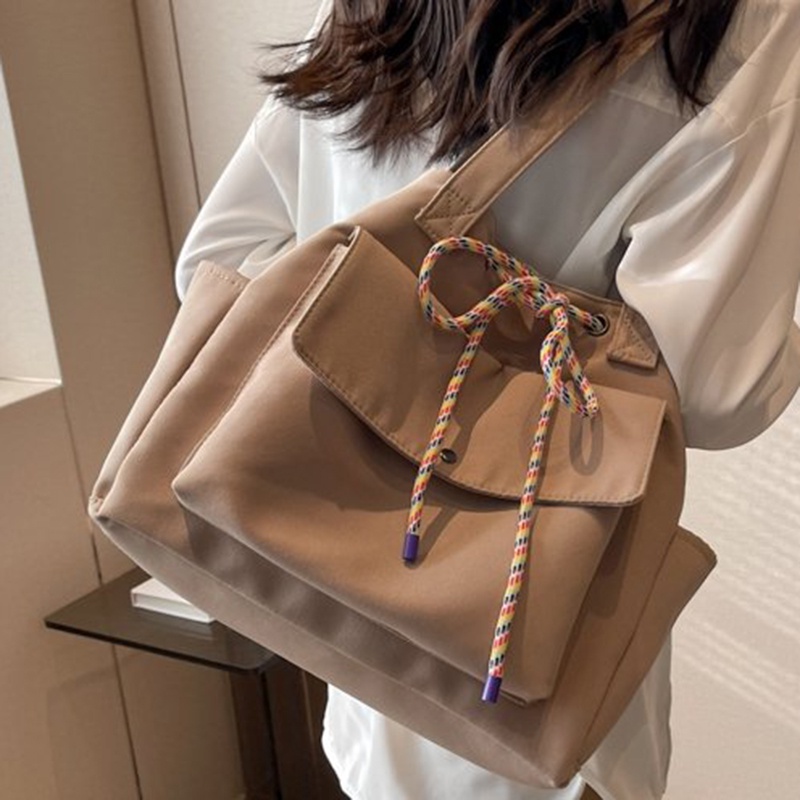 Túi Xách Đeo Vai Dây Rút Thời Trang Dành Cho Nữ
