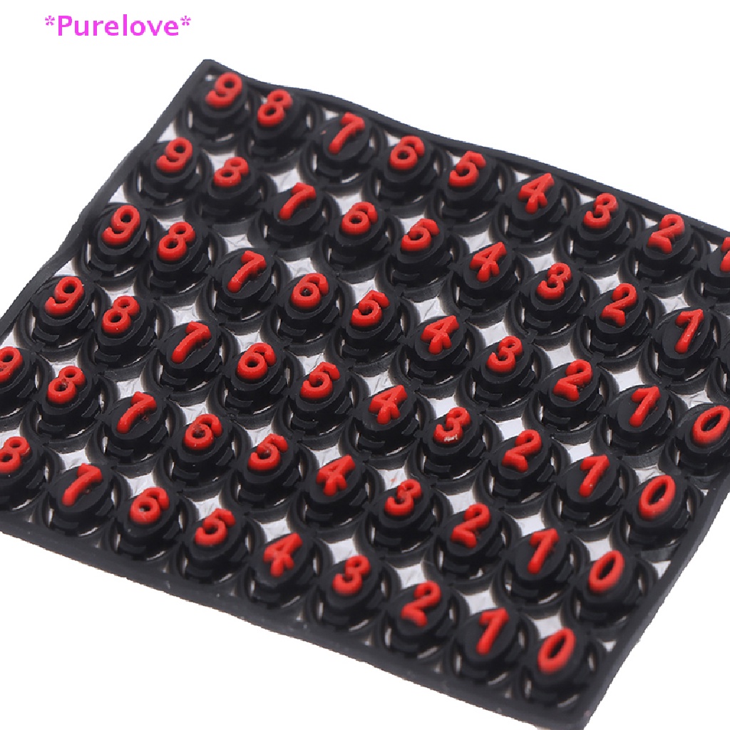 Set 5 Móc Khóa Kèm Số Điện Thoại Tiện Lợi Mới