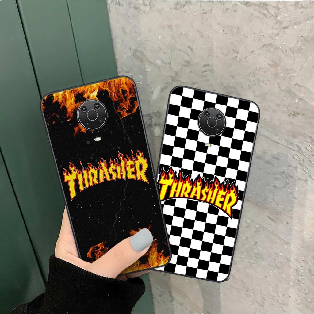 Ốp lưng Nokia G20 hình caro, thời trang hàng hiệu cao cấp, vỏ ốp rẻ đẹp