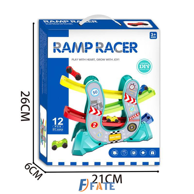 Đồ Ô Tô Đường Ray Trượt Cho Trẻ Em Xe Đồ Trượt Quán Tính Cho Bé Trai Đường Ray Giáo Sớm Quà Tặng Mẫu Giáo FATE1
