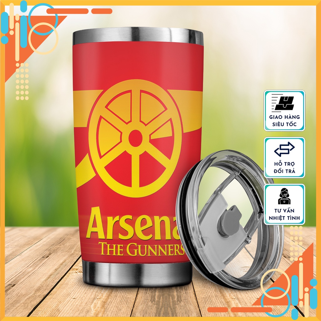 Bình Giữ Nhiệt The Gunner, Pháo Thủ Inox 600ml Làm Quà Tặng Uống Nước Hàng Ngày