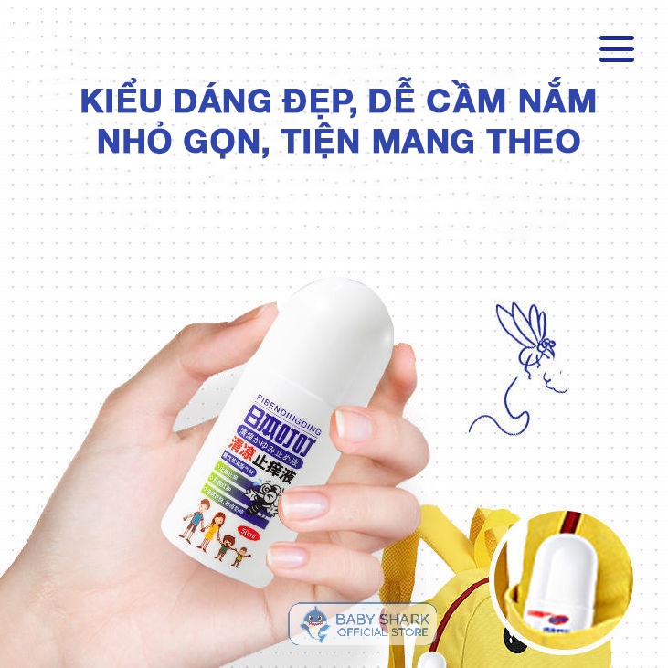 Thanh lăn bôi vết muỗi đốt nhật bản riben dingding 50ml cao cấp chính hãng - ảnh sản phẩm 5