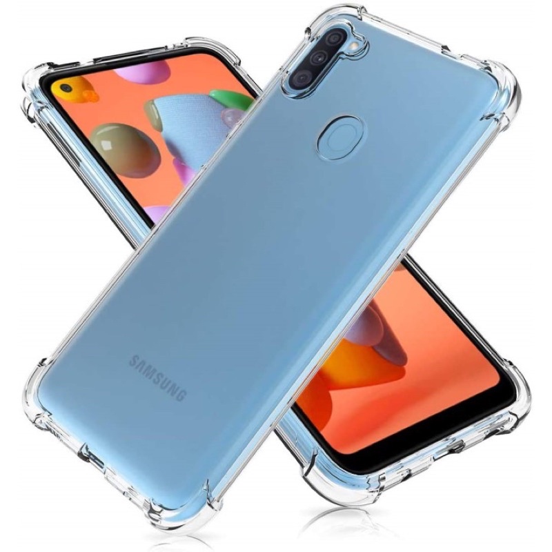 Ốp Lưng Samsung A11/M11 Dẻo Trong Suốt Chống Sốc Có Gù Bảo Vệ 4 Gốc
