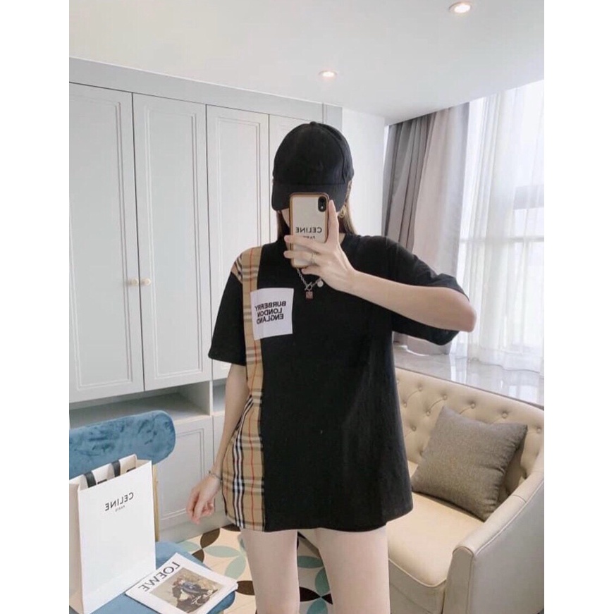 Áo Thun BBR Kẻ Caro Dọc - Áo Phông Chất Cotton Mát Mẻ Nam Nữ