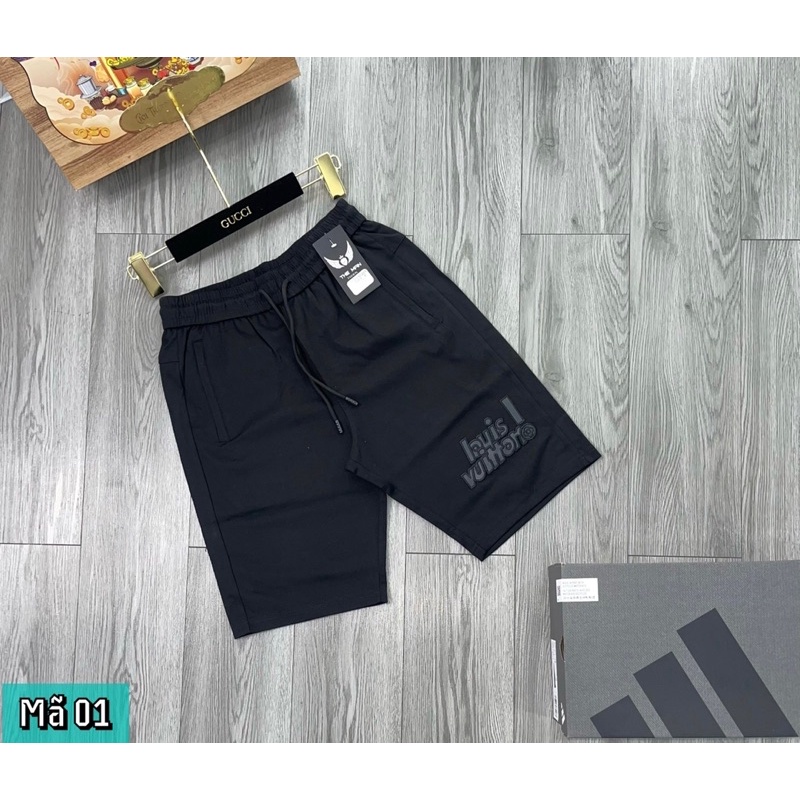 Quần Thun, Quần Đùi Nỉ UMI Trơn, Co Dãn, Khoá Túi Chuẩn From