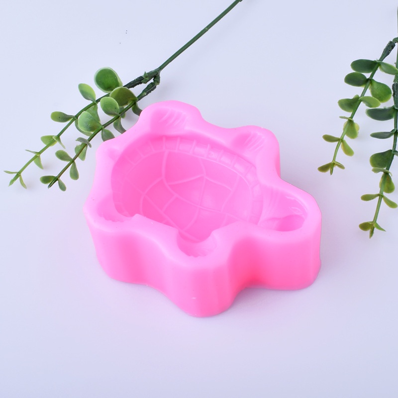 Khuôn Silicone Tạo Hình Làm Xà Phòng Hình Rùa DIY
