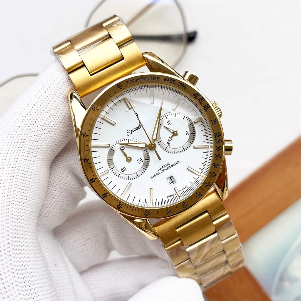 Đồng Hồ Quartz Chronograph 40mm Cho Nam