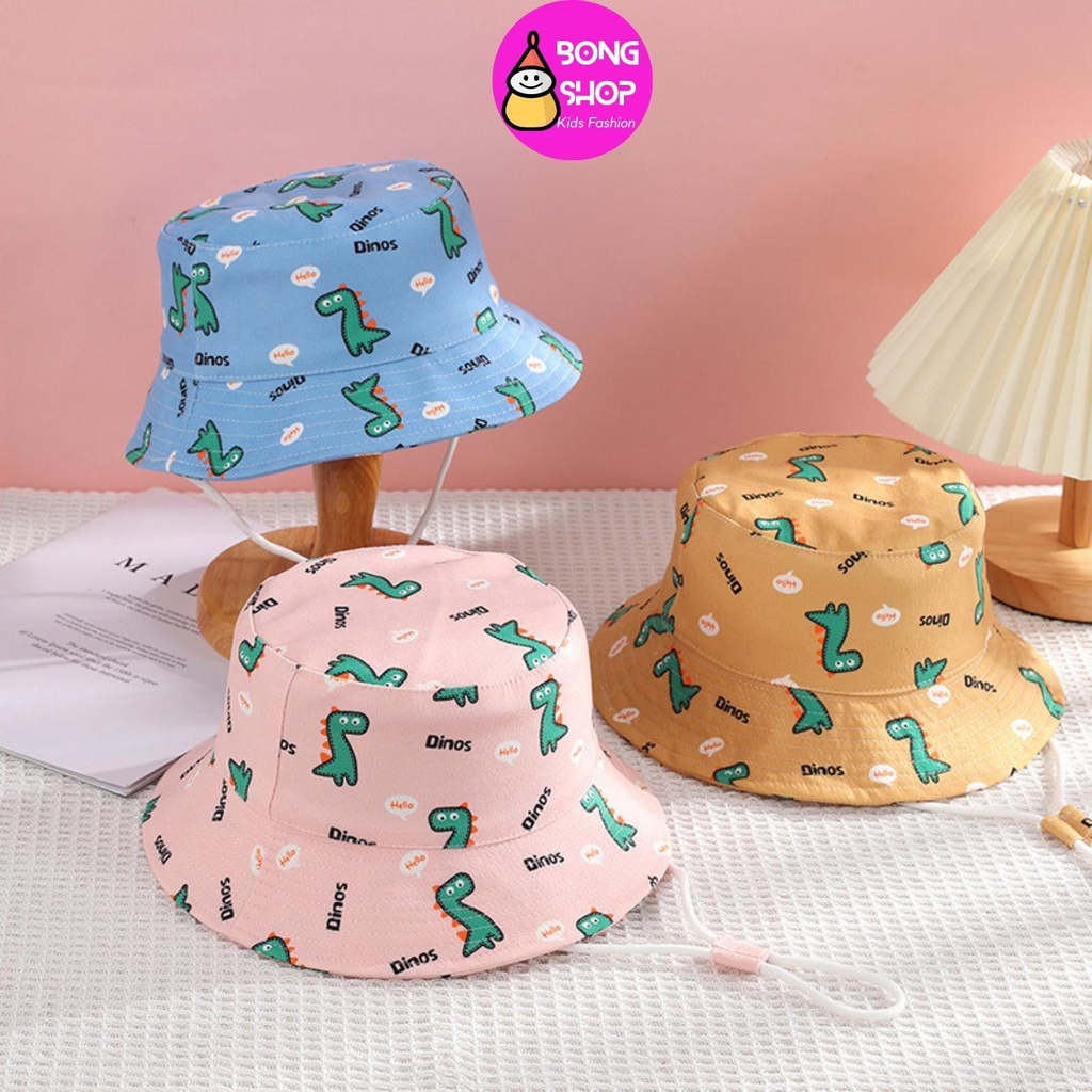 Mũ tai bèo in hoạ tiết hoạt hình phong cách Hàn Quốc thời trang dễ thương cho bé