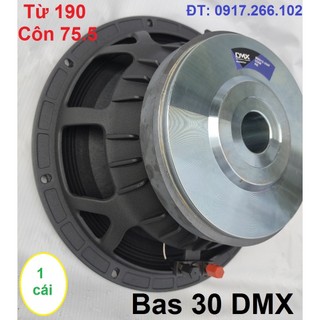 Loa bass 30 dmx từ 190 côn 75.5mm gân vải 3 xếp cao cấp - giá 1 chiếc