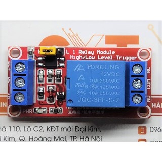 Module 1 relay 12v với opto cách ly kích h/l