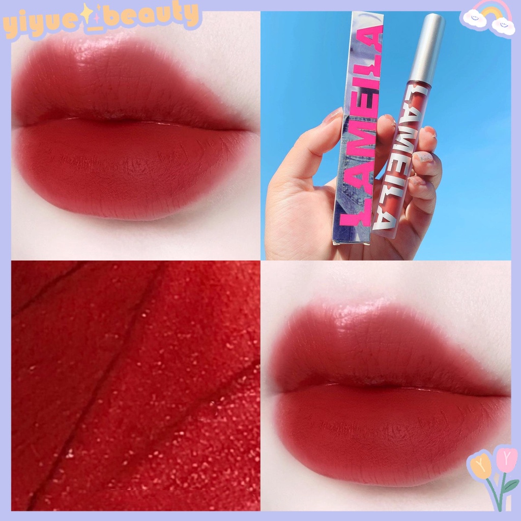 Son Môi Dạng Lỏng HB Giữ Màu Tốt Bền Lâu Trôi Suốt 24 Giờ