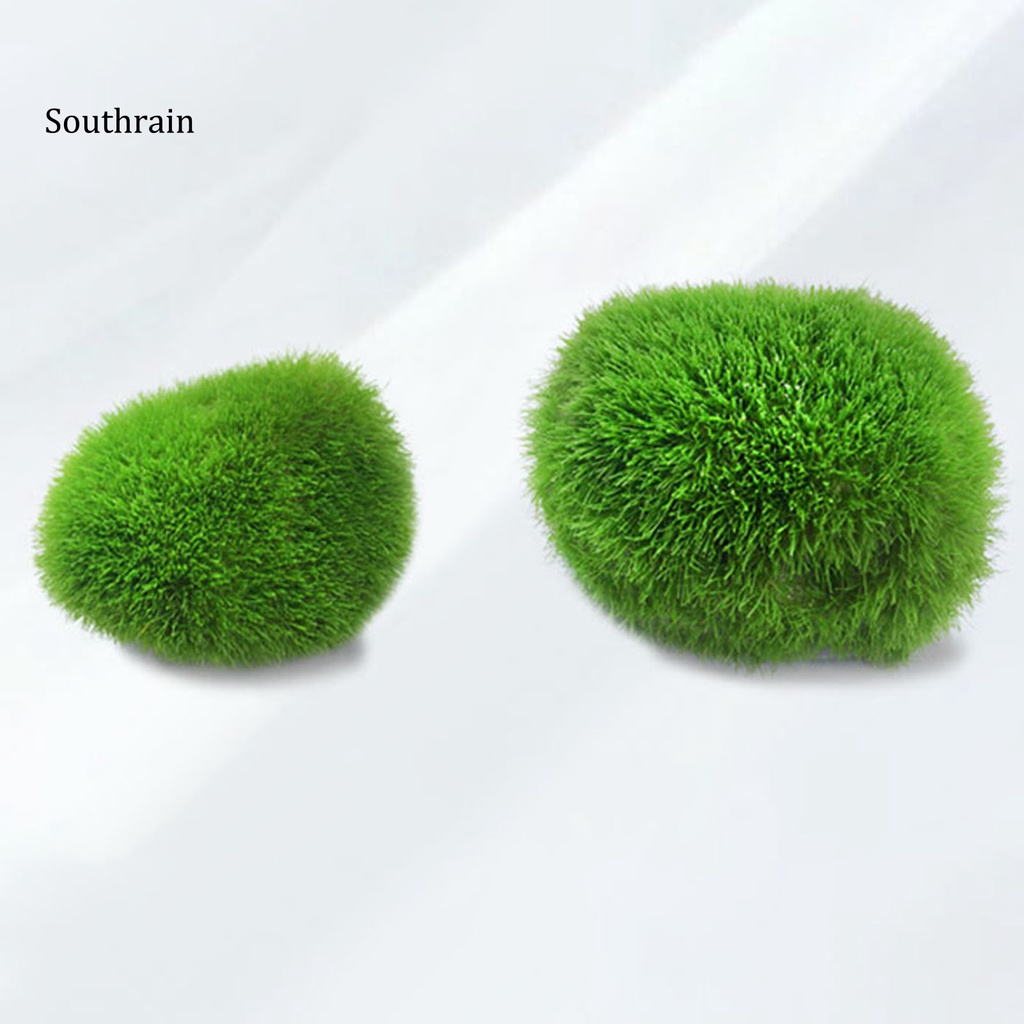 Đồ trang trí Hòn Non Bộ Trang Trí Bể Cá Bằng Nhựa Resin Màu Xanh Lá Cây An Toàn Không Ô Nhiễm Hình Dạng Đẹp Mắt