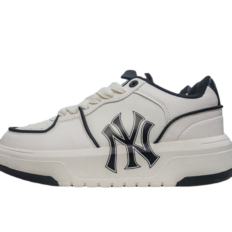 Giày Thể Thao Mlb Đế Dày 6cm Tăng Chiều Cao Phong Cách Retro Cá Tính