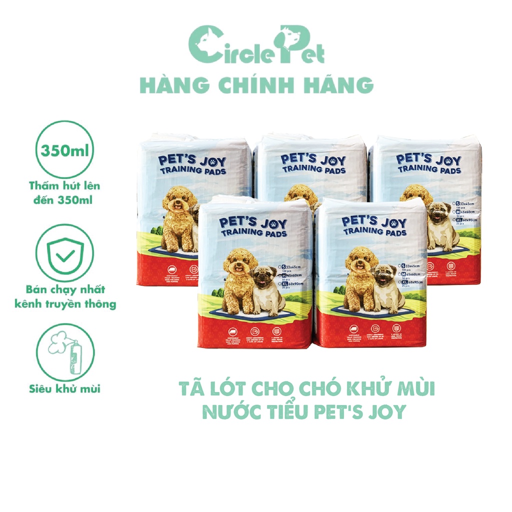 Tã Lót Cho Chó Khử Mùi Nước Tiểu Pet Diapers Thấm Hút Tốt, Không Gây Kích Ứng Da - Circle Pet