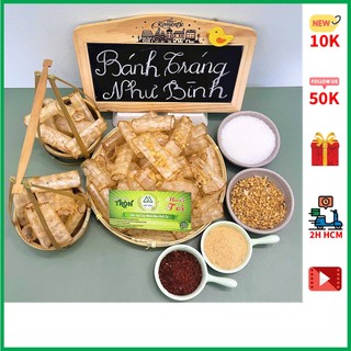 Bánh Tráng Trộn ỐNG MUỐI TỎI XÌ KE Như Bình Mỏng Dẻo Siêu Cay Cấp Độ 10 BAO HÍT HÀ