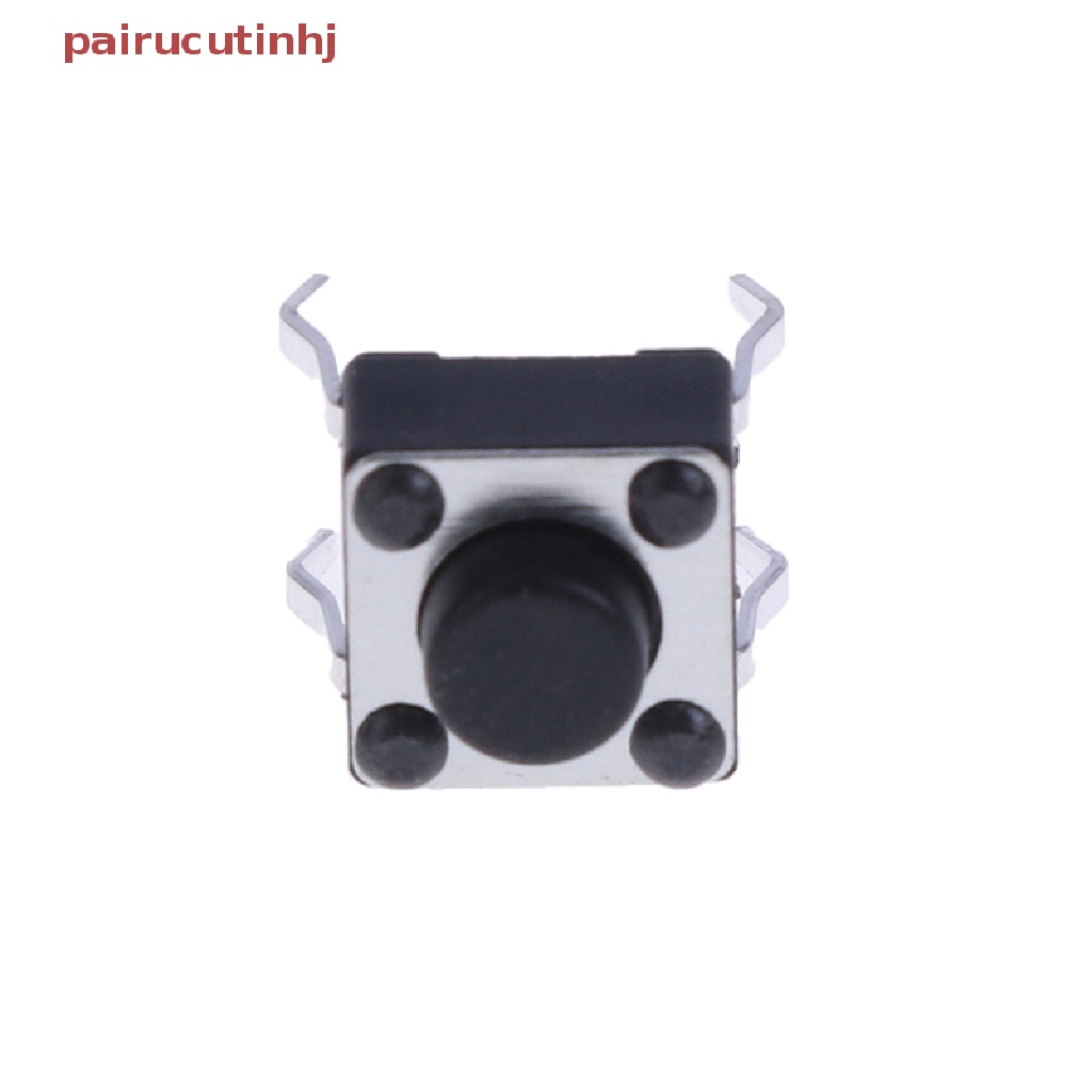 Set 20 Công Tắc Nút Nhấn 4 Chấu 6 * 6 * 5mm
