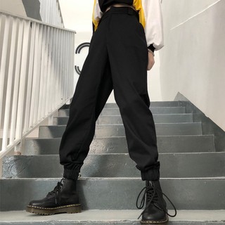 ( ORDER ) Quần jogger kaki box pant đáy cao unisex ulzzang oversize street style Hàn Quốc