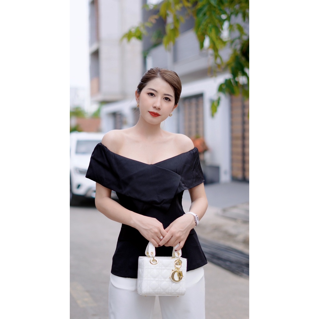 Áo Peplum Trễ Vai Sang Trọng 4YOUNG A2232