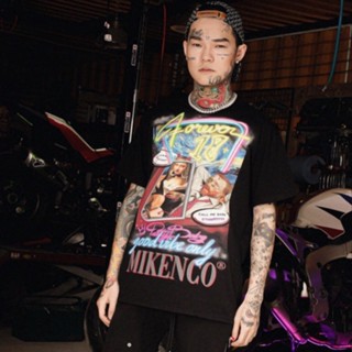 Áo phông , áo thun nam Mikenco MonaLisa VANGOGH AR TECHNOLOGY mẫu mới nhất 2022