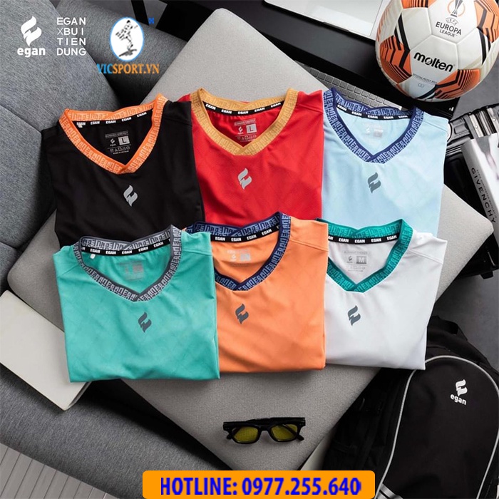 Quần Áo Thương Hiệu EGAN SPIRIT Chất Lượng Cao Cấp, Áo Đá Bóng Không Logo - Vicsport
