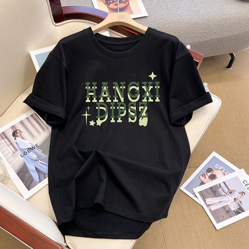 NRVP Áo Thun 100% Cotton Tay NgắN Plus Size Cho Nam Và Nữ