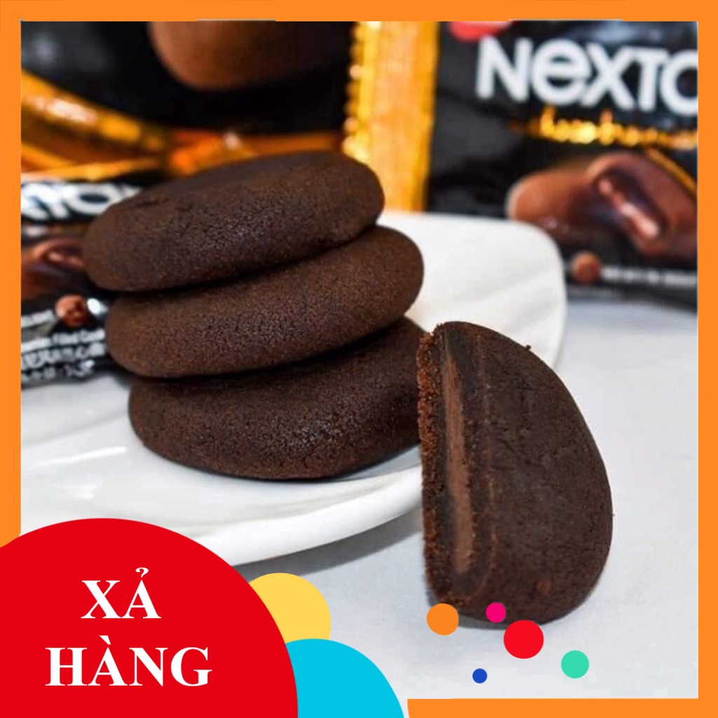 Bánh Nabati Nextar Sốt Socola Siêu Ngon - Hộp 112gr - 8 Cái