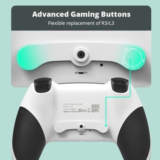Professional controller FOR PS4/PS4 Pro/PS4/PC/IOS/Android rechargeable battery with headset interface