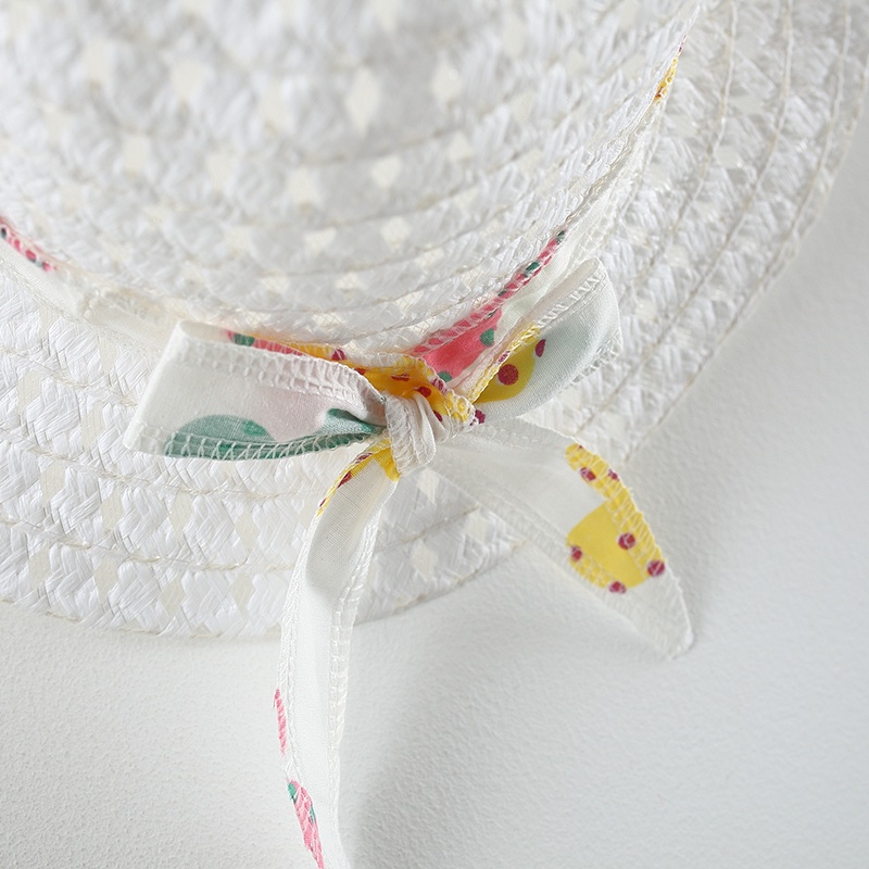 Đầm Cổ Vuông Họa Tiết Hoa Mùa Hè Phong Cách Đồng Quê Mới + Mũ Cho Bé Gái 0-3 Tuổi