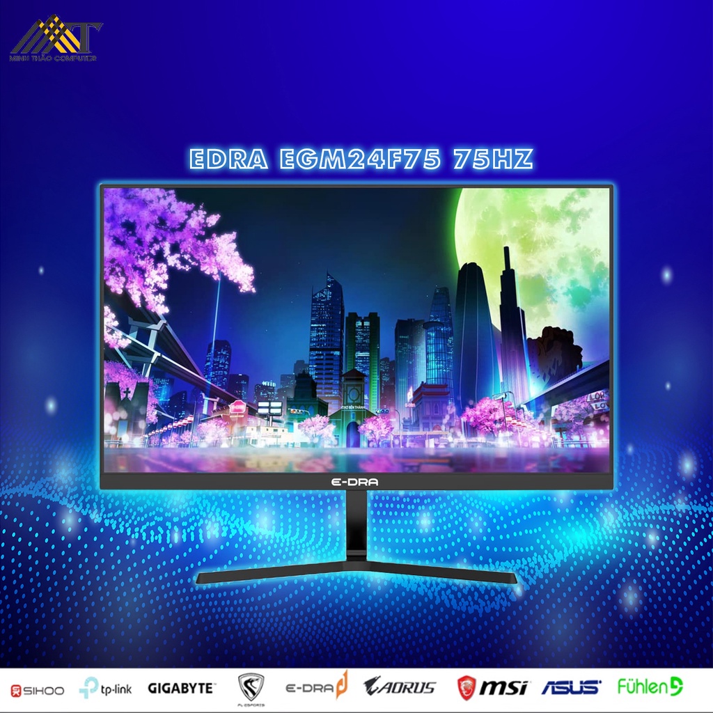 Màn hình Gaming E-DRA EGM24F75 24 inch FullHD 75hz SKU | MTC computer