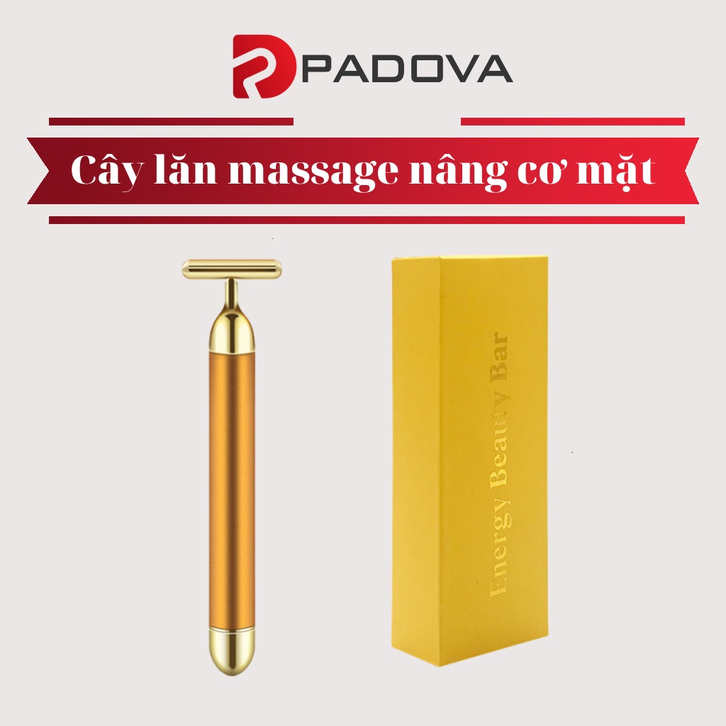 Thanh Lăn Rung Massage Nâng Cơ Mặt, Giảm Nếp Nhăn Hiệu Quả PADOVA 2205