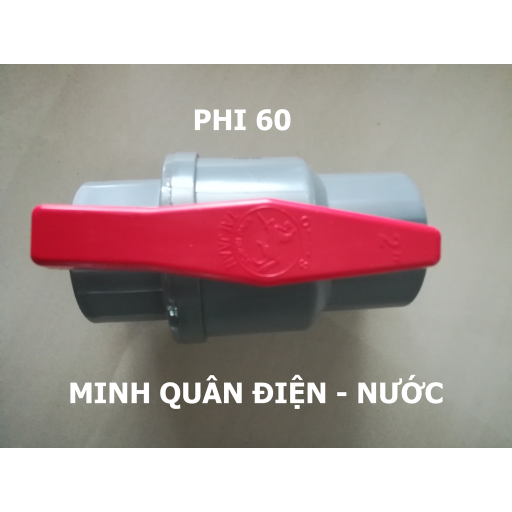 VAN KHÓA ỐNG NƯỚC ĐÀI LOAN TAIJAAN VAN KHÓA PHI 60