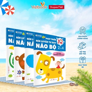 Sách - Phát triển IQ rèn luyện tư duy não bộ - Bông hoa đỏ BANGSON