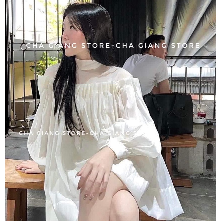 Váy Tơ Dập Ly Tiểu Thư