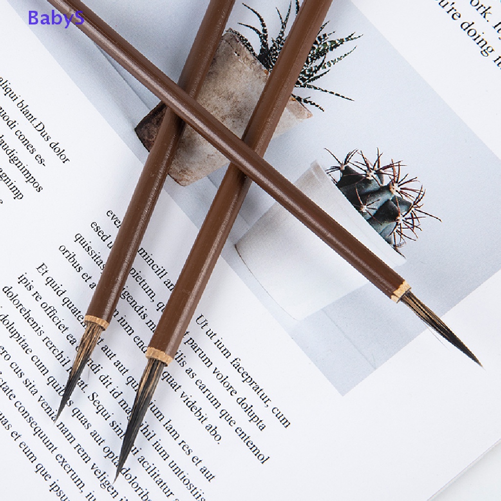 Set 3 Cọ Vẽ Tranh Thư Pháp Chuyên Dụng