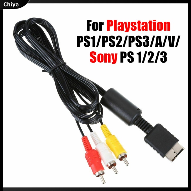 Dây Cáp Âm Thanh 1.8m 3rca Tv Av Cho Ps2 Ps3
