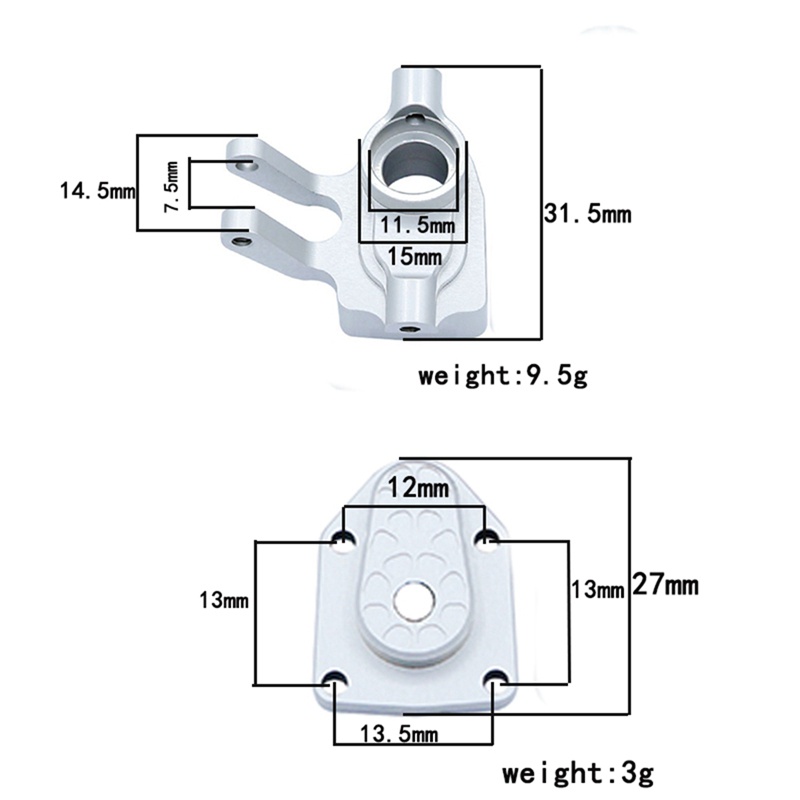 Trục Kim Loại Cho Xe Điều Khiển Từ Xa Axial UTB18 Capra 1 / 18