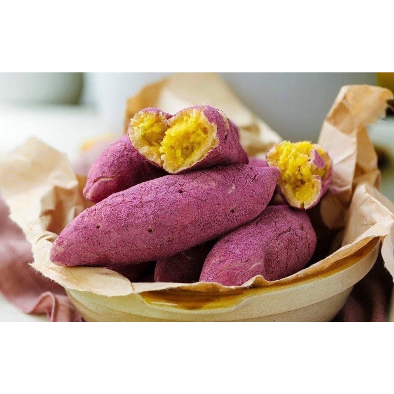 Khoai tím mochi phomai