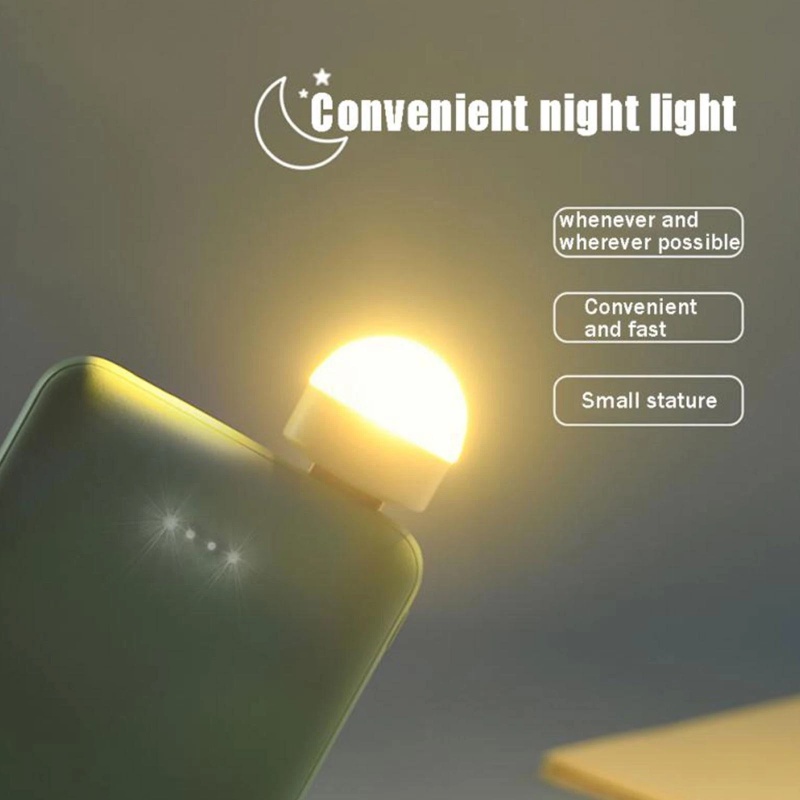 Đèn LED Đọc Sách Mini Bảo Vệ Mắt Cổng Sạc USB Bền Bỉ Dành Cho Máy Tính / Điện Thoại Di Động