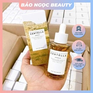 Serum dưỡng ẩm rau má skin 1004 Centella giảm mụn tức thì cải thiện làm mờ thâm phục hồi da khoẻ mạnh