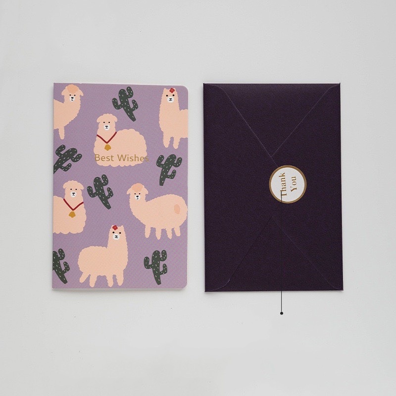 Thiệp Chữ Nhật Dễ Thương - THIEP1041 - BCorner