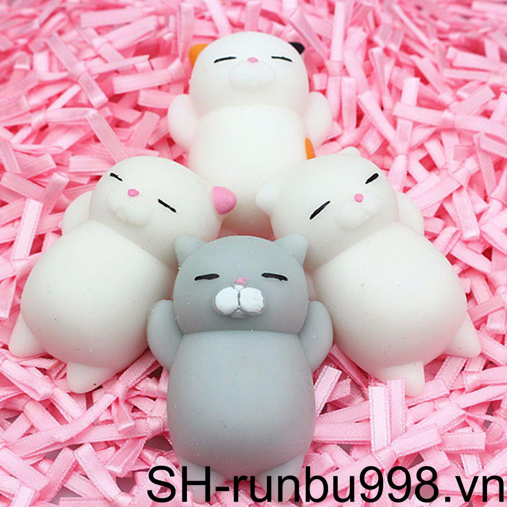 Đồ Chơi BóP MềM MạI HìNh MèO GiúP GiảM Stress HiệU Quả