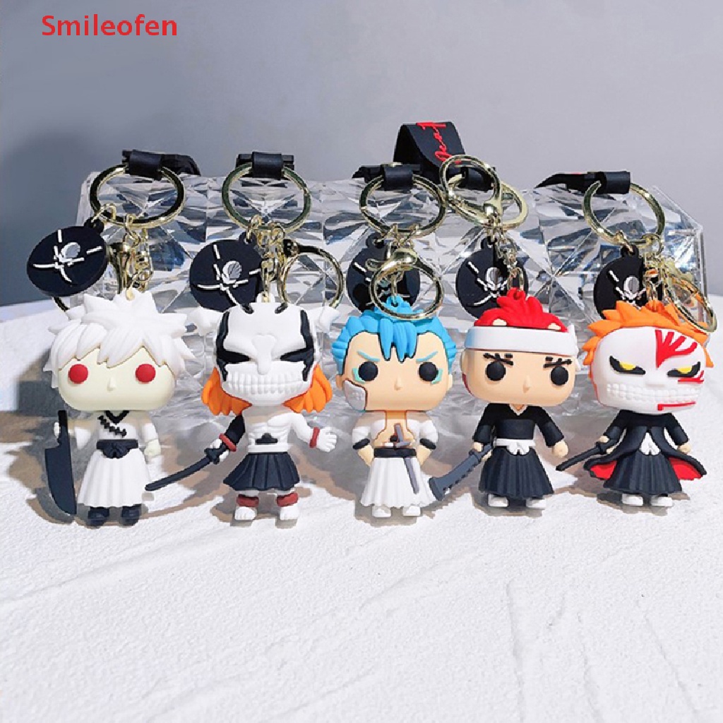 1 Móc Khóa Mô Hình Nhân Vật Kurosaki Ichigo Hoạt Hình BLEACH Bằng PVC Mới