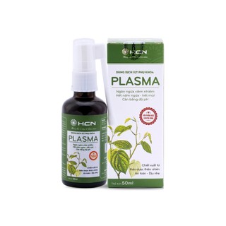 Dung dịch xịt phụ khoa Plasma lá trầu không cân bằng độ pH ngừa viêm nhiễm 1 lọ 50ml
