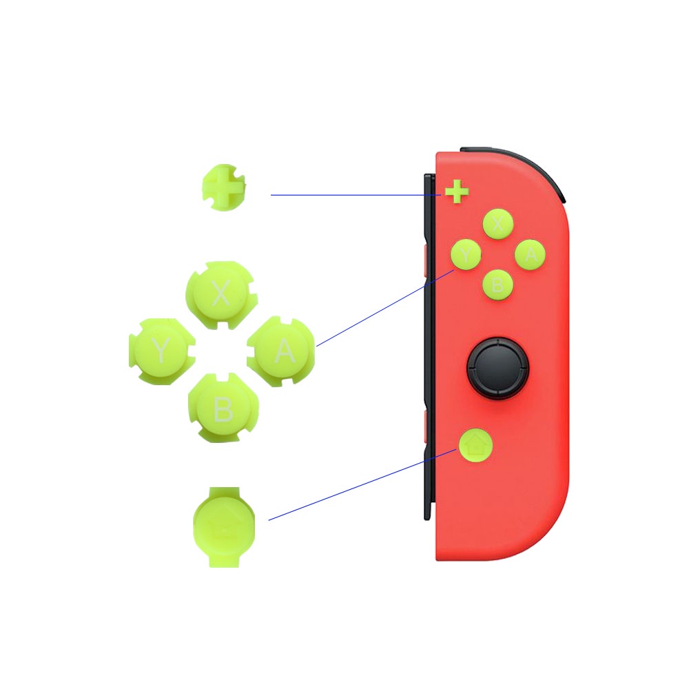 Set 12 Nút Bấm Thay Thế Cho Tay Cầm Chơi Game nintendo switch