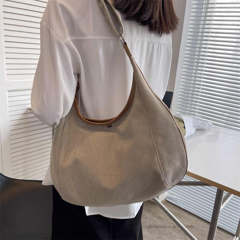 Túi Đeo Vai Sức Chứa Lớn Thiết Kế Đơn Giản Thời Trang Cho Nữ